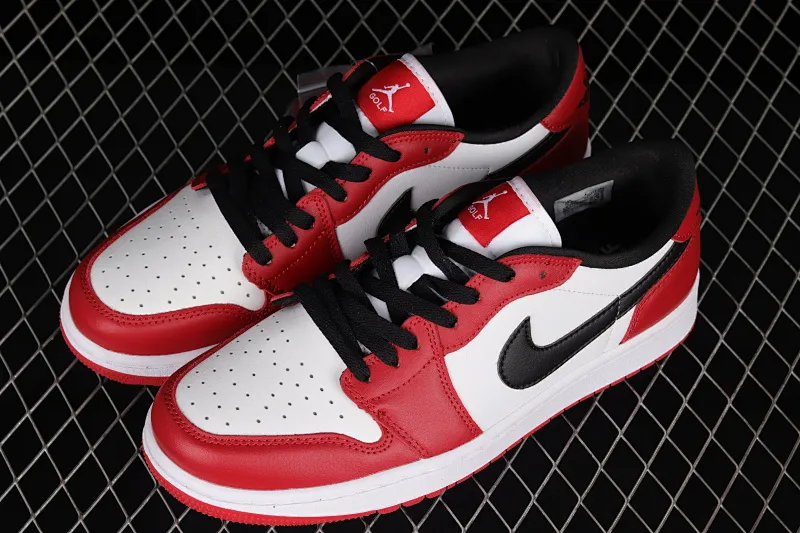 All categories Air Jordan Jordan series basketball shoes Air Jordan 1 Low Z version Air Jordan 1 Low Golf "Triple White" AJ1 Joe 1 new golf version Chicago color matching DD9315-600